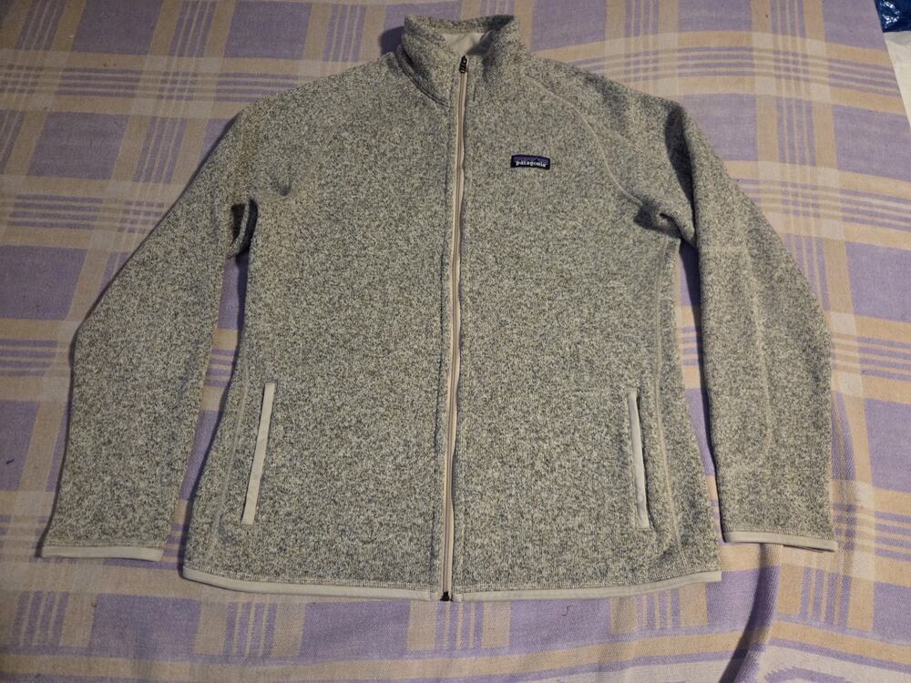 Patagonia Better Sweater Full Zip Fleece Pullover Grey Heather Size Large 2018